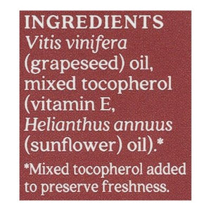 Aura Cacia Skin Care Oil Grapeseed 1/4 OZ [UNFI #615542] T