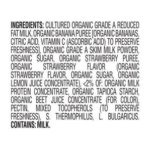 Happy Yogis Greek Yogis Organic Strawberry Banana Crawling Baby 8/1 OZ [UNFI #1624808] [ebt]
