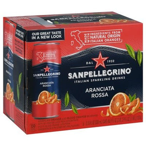 Sanpel Sprk Bev Aranciata Rossa 4/6/11.15Z [UNFI #2802510] [ebt] T