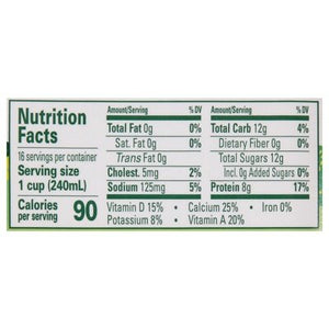 Organic Valley Milk Fat Free 4/128 OZ [UNFI #2501583] [ebt] T