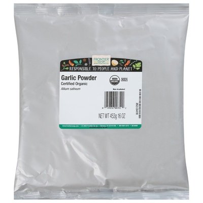 Frontier Nat Prod Co-Op Garlic Powder 1 Lb [UNFI #0298356] [ebt]