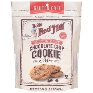 Bobs Red Mill Cookie Mix Gluten Free Chocolate Chip 4/22 OZ [UNFI #2597052] [ebt]