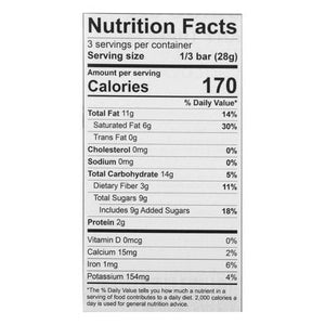 Theo Chocolate Pure Dark 70% Dark Chocolate Organic 12/3 OZ [UNFI #892539] [ebt] T