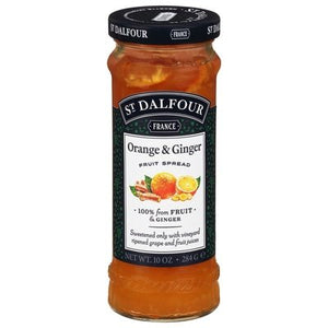 St Dalfour Fruit Spread Orange & Ginger 6/10 OZ [UNFI #321786] [ebt]