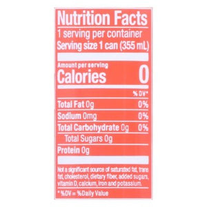 Zevia Energy Drink Zero Sugar Grapefruit 12/12 OZ [UNFI #1907955] [ebt] T