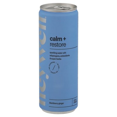 Heywell Sparkling Water Blackberry Ginger Calm + Restore 12/12 OZ [UNFI #2849941] [ebt] T