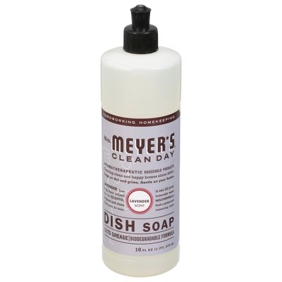 Mrs Meyers Clean Day Dish Soap Lavender Scent 6/16 OZ [UNFI #0765180] T