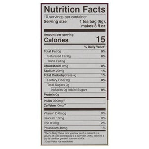 Teeccino Herbal Tea Vanilla Nut Bags 6/10 Bag [UNFI #0447698] [ebt]