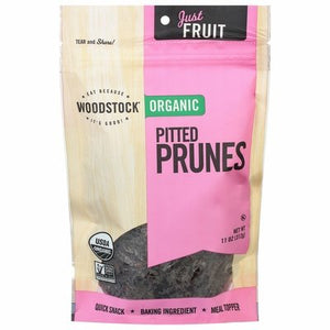 Woodstock Prunes Organic Pitted 8/11 OZ [UNFI #1092964] [ebt]