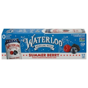 Wtrloo Sparkling Wtr Summer Brr 2/12/12 OZ [UNFI #2553923] [ebt] T