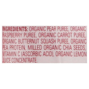 Happy Tot Fruit & Veggie Blend Organic Fiber & Protein 4 (Tots & Tykes) 16/4 OZ [UNFI #1620095] [ebt]