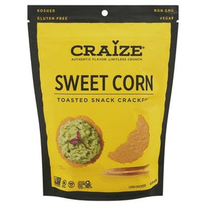Craize Corn Crackers Toasted Sweet Corn 6/4 OZ [UNFI #2485415] [ebt]