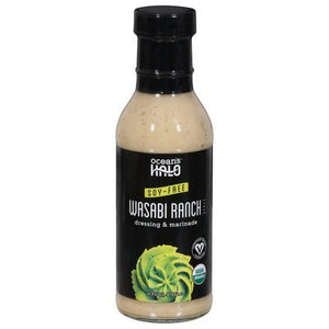 Oceans Halo Dressing & Marinade Soy-Free Wasabi Ranch Style 6/12 OZ [UNFI #2628303] [ebt]