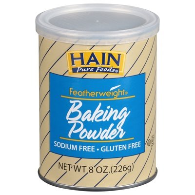 Hain-Featherweight Baking Powder 12/8 OZ [UNFI #0156109] [ebt]