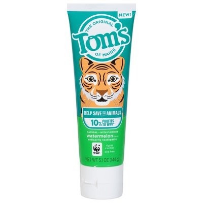 Toms Of Maine Toothpaste Anticavity Watermelon Flavor 1/5.1 OZ [UNFI #2876258] T