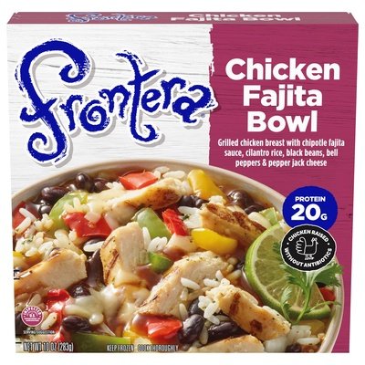 Frontera Chicken Fajita Bowl 8/10 OZ [UNFI  #2849115]