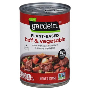 Gardein Soup Bef & Vegetable Plant-Based 12/15 OZ [UNFI #2723930] [ebt]