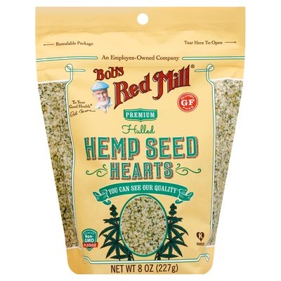 Bobs Red Mill Hemp Seed Hearts Premium Hulled 5/8 OZ [UNFI #2688760] [ebt]