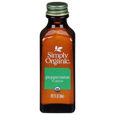 Simply Organic Extract Peppermint Flavor 6/2 OZ [UNFI #0186130] [ebt]