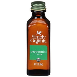 Simply Organic Extract Peppermint Flavor 6/2 OZ [UNFI #0186130] [ebt]