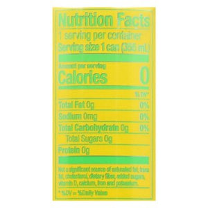 Zevia Soda Zero Sugar Lemon Lime Twist 12/12 OZ [UNFI #2819233] [ebt] T