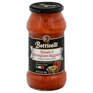 Botticelli Pasta Sauce Premium Tomato & Parmigiano Reggiano 6/24 OZ [UNFI #2804060] [ebt]