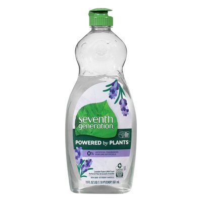 Seventh Generation Dish Liquid Lavender Flower & Mint Scent 6/19 OZ [UNFI #2691764] T