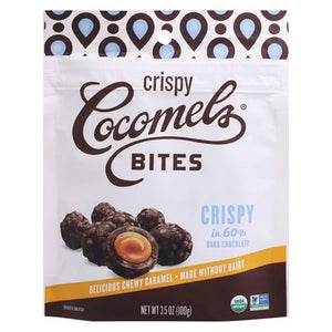 Cocomels Crispy Bites 60% Dark Chocolate 6/3.5 OZ [UNFI #2668895] [ebt] T