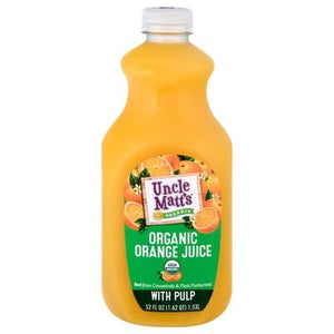 Uncle Matts Juice Organic Orange with Pulp 6/52 OZ [UNFI #2344760] [ebt] T