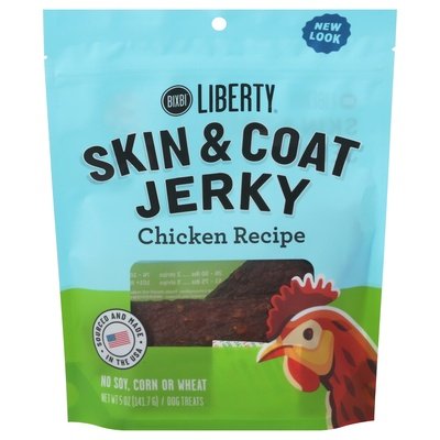 Bixbi Dog Treats Chicken Recipe Skin & Coat Jerky 6/5 OZ [UNFI #2753754]