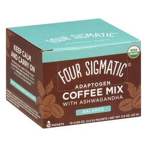 Four Sigmatic Coffee Mix Balance 10 Pack 1/10 CT [UNFI #2371441] [ebt]