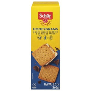 Schar Cookies Gluten-Free Honeygrams 12/5.6 OZ [UNFI #2556611] [ebt]
