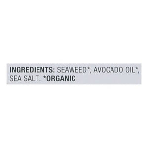 Gimme Seaweed Snacks Sea Salt & Avocado Oil Grab & Go Roasted Value Pack 6/.7 OZ [UNFI #2870335] [ebt]