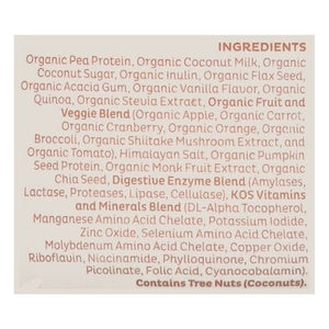 Kos Plant Protein Organic Vanilla Flavored 13.05 OZ [UNFI #2614642] [ebt]