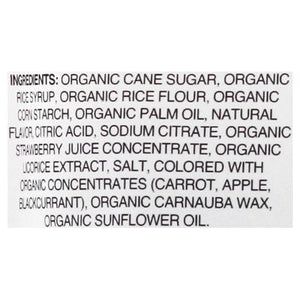 Yumearth Licorice Organic Strawberry 6/5 OZ [UNFI #3028644] [ebt] T