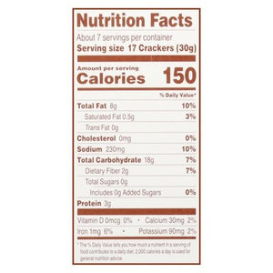 Simple Mills Crackers Almond Flour Rosemary & Sea Salt Family Size 6/7 OZ [UNFI #2776326] [ebt]