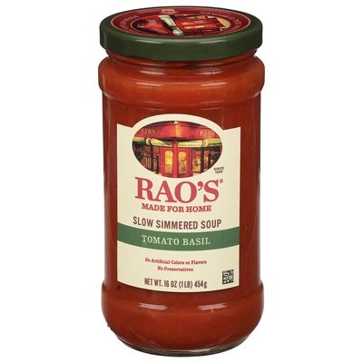 Raos Soup Tomato Basil Slow Simmered 6/16 OZ [UNFI #2436137] [ebt]