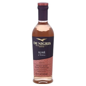 De Nigris Wine Vinegar Sweet Rose 6/16.9 OZ [UNFI #2592731] [ebt]