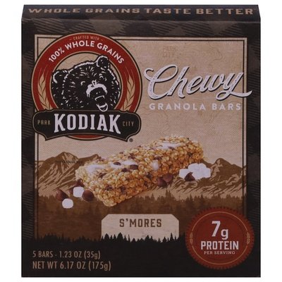 Kodiak Cakes Granola Bars SMores Chewy 12/6.17 Z [UNFI #2762664] [ebt]