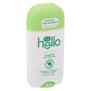 Hello Products Deodorant with Shea Butter Fresh Citrus 2.6 OZ [UNFI #2709533] T