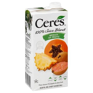Ceres 100% Juice Blend Medley Of Fruits 12/1 Lt [UNFI #0529966] [ebt]