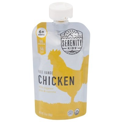 Serenity Kids Chicken Free Range 6+ Months 6/3.5 OZ [UNFI #2367167] [ebt]