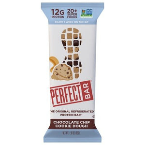 Perfect Bar Protein Bar Chocolate Chip Cookie Dough 8/2.18 OZ [UNFI #2951754] [ebt]