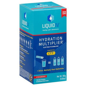 Liquid I V Electrolyte Drink Mix Strawberry 1/5.65 OZ [UNFI #2696235] [ebt]