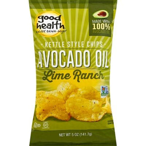 Good Health Kettle Chips Avocado Oil Lime Ranch 12/5 OZ [UNFI #0403584] [ebt]