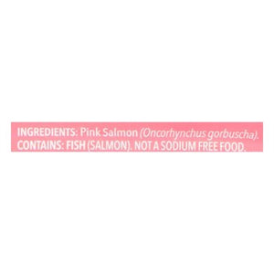 Safe Catch Pink Salmon No Salt Added Skinless & Boneless 12/3 OZ [UNFI #2399368] [ebt]