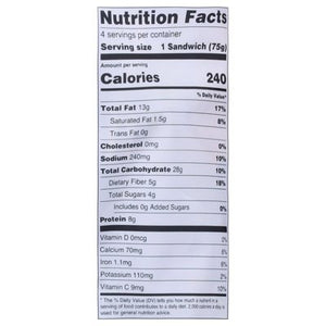 Chubby Snacks Pb&J Almond Butter & Grape 4 Pack 6/9.6 OZ [UNFI  #2843308]