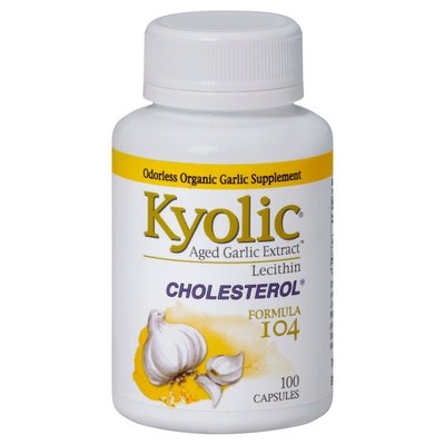 Kyolic Cholesterol Lecithin Formula 104 Capsules 100 Cap [UNFI #0182402] T