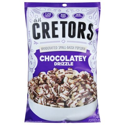 Cretors Popcorn Chocolatey Drizzle 12/5.5 OZ [UNFI #2760916] [ebt]