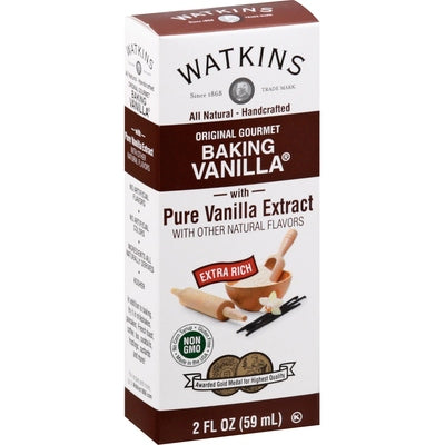 Watkins Gourmet Original With Pure Vanilla Extract 12/2 oz [UNFI #2592244 ] [ebt]